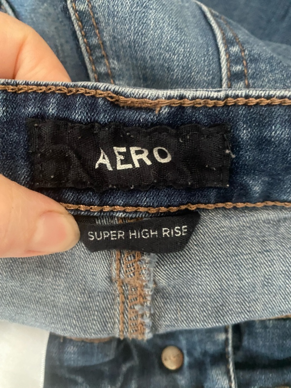 AERO Super High Rise Women Skinny Distressed Jeans | 6 - Picture 11 of 12